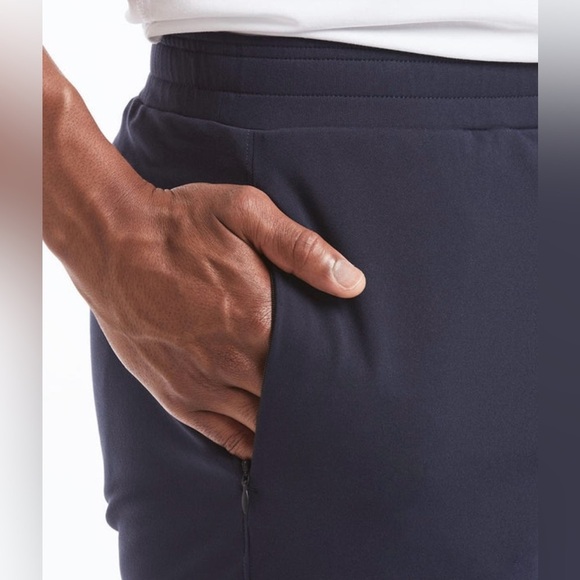 Public Rec Gamechanger Rec Short Men’s 42R Navy 9” Inseam Athleisure Pull On - Picture 4 of 15